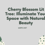 Cherry Blossom Lit Tree
