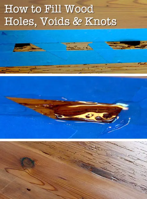 How to Fill Knot Holes in Wood